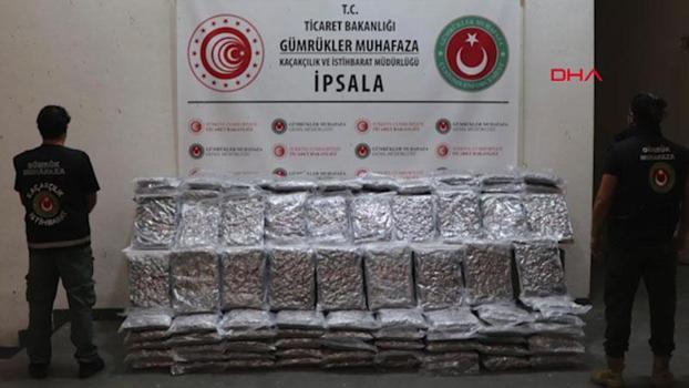 İpsala ve Hamzabeyli gümrük kapılarında 147 kilo skunk ve 27 kilo kokain ele geçirildi
