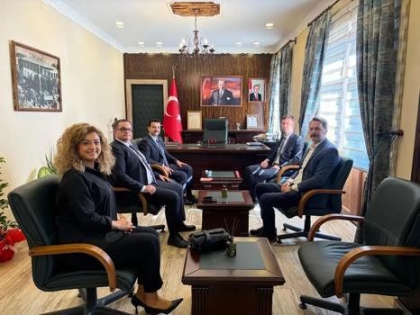 Sultandağı Kaymakamı Çınarkaya’ya ziyaret