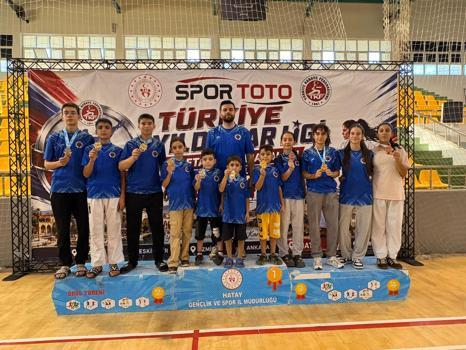 Diyarbakırlı sporcular, Hatay’daki turnuvada 10 madalya kazandı