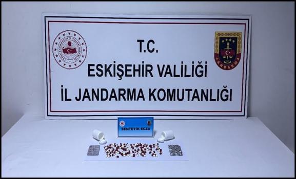 Yolcu otobüsünde, uyuşturucuyla yakalandı