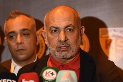 Kayserispor Başkanı Ali Çamlı: Bizim için her maç çok kıymetli