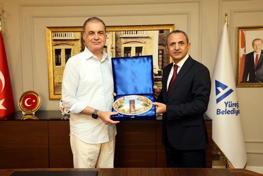 Ömer Çelik’ten Yüreğir Belediye Başkan Vekili Özünal’a ziyaret