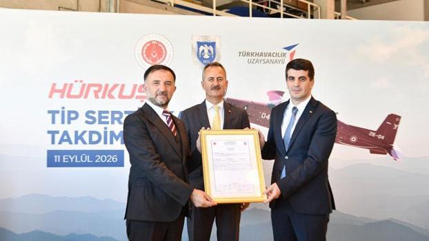 HÜRKUŞ-2'ye Askeri Tip Sertifikası verildi