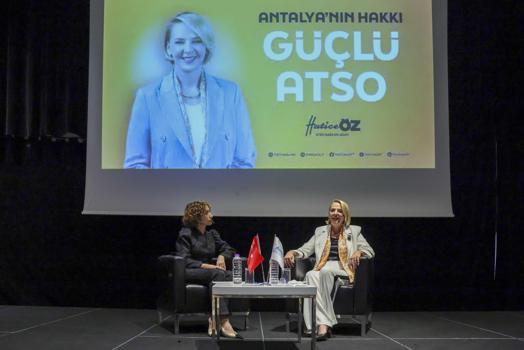 ATSO Başkan Adayı Hatice Öz: Değişime direnen kaybeder