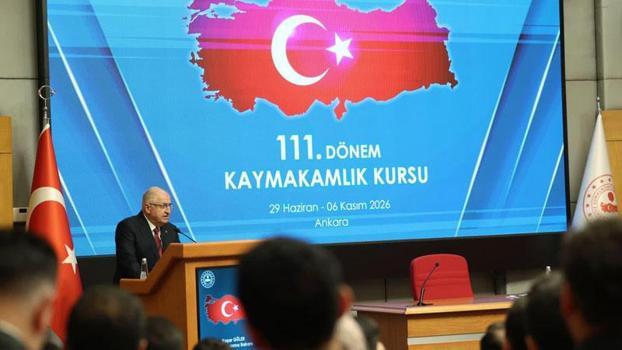 Bakan Güler, kaymakam adaylarıyla bir araya geldi