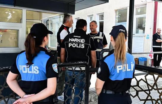 Trabzon'da okul çevrelerinde güvenlik denetimi yapıldı