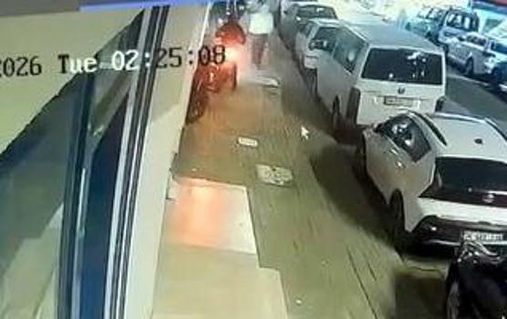 Avcılar’da motosiklet hırsızlığı kamerada