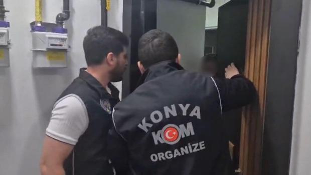 Konya'da 'Kıskaç' operasyonu: 20 gözaltı