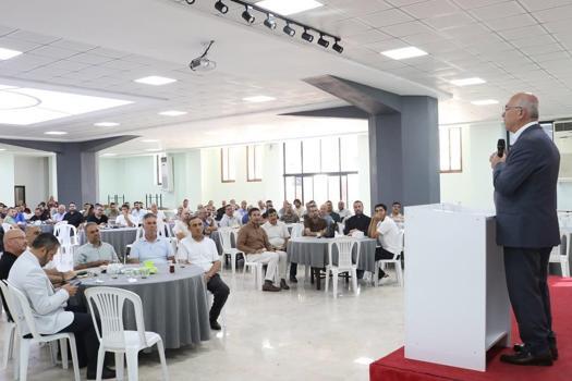 Müftü Topal, Erdemli’de din görevlileriyle buluştu