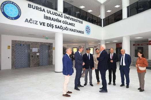 BUÜ Ağız ve Diş Sağlığı Hastanesi inşaatında çalışmalar sürüyor