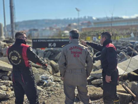 Arama köpeklerinin eğitim üssü Trabzon oldu