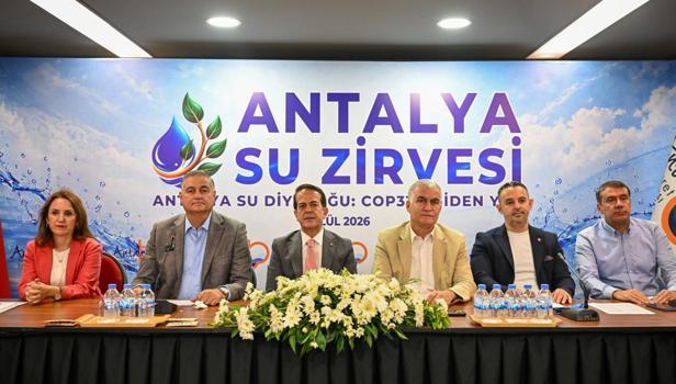 Antalya suyunu koruyacak, dünyaya örnek olacak