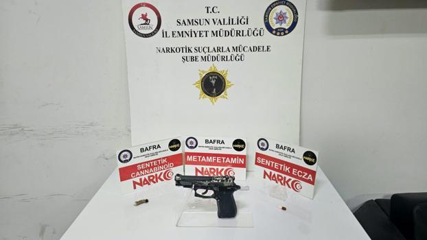 Samsun'da uyuşturucu operasyonunda 1 kişi tutuklandı