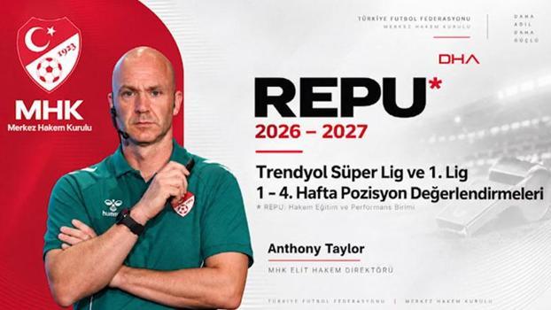TFF, MHK Elit Hakem Direktörü Anthony Taylor’ın hakem kararları analizi yayımladı