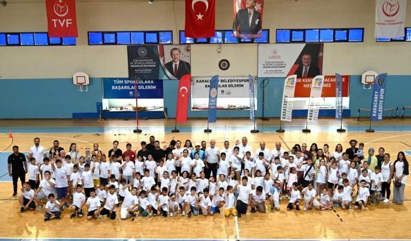 Karacabey’de 4 bin 378 çocuk ve genç yaz tatilini sporla değerlendirdi