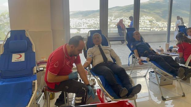 Gemlik Adliyesi’nde kan bağışı seferberliği