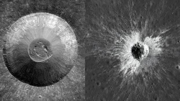 NASA uzay aracı Ay'da devasa yeni bir krater keşfetti