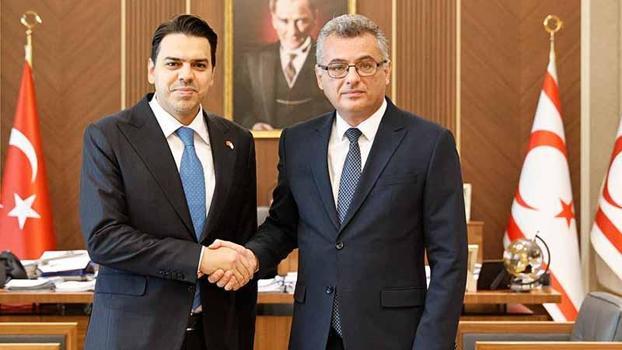 KKTC Cumhurbaşkanı Erhürman, TİKA Başkanı Eren'i kabul etti