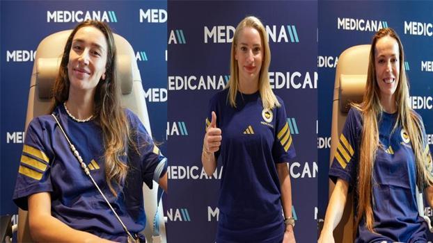 Fenerbahçe Medicana Kadın Voleybol Takımı sağlık kontrollerinden geçti