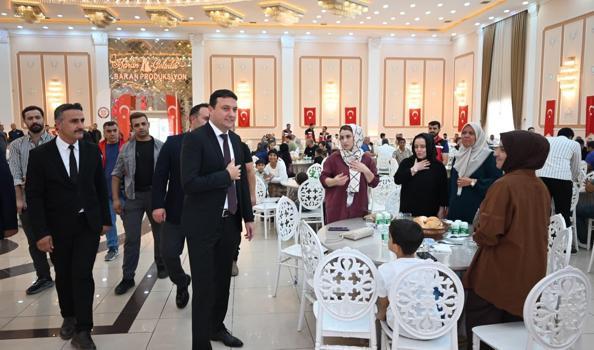 Nusaybin’de şehit yakınları ve gazi aileleriyle buluşma