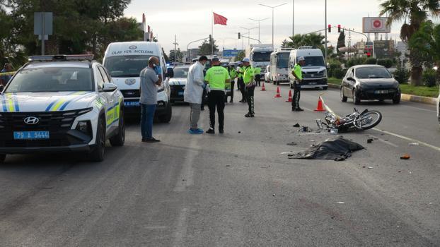 Kilis’te beton mikseri ile motosiklet çarpıştı: 1 ölü, 1 yaralı