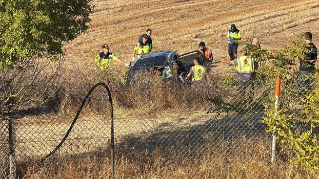 Tekirdağ'da otomobil takla atarak tarlaya devrildi: 1 ölü, 2 yaralı