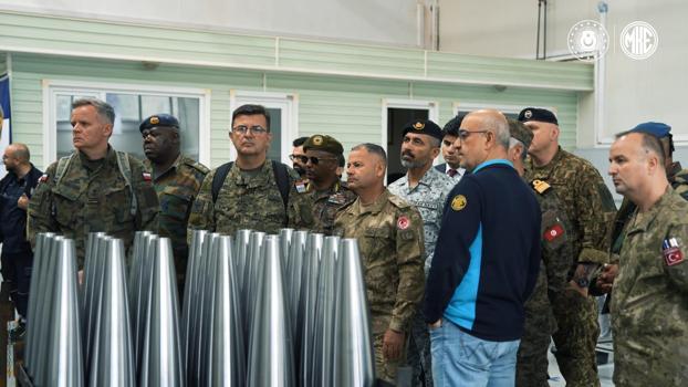 Ankara Askeri Ataşeler Birliği, MKE fabrikalarını inceledi