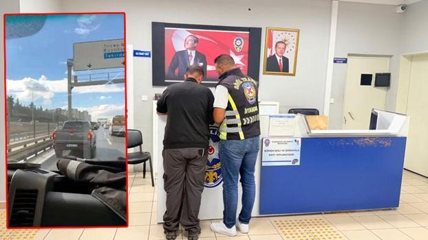 Beylikdüzü’nde hasta taşıyan ambulansa yol vermeyen sürücüye 46 bin lira ceza