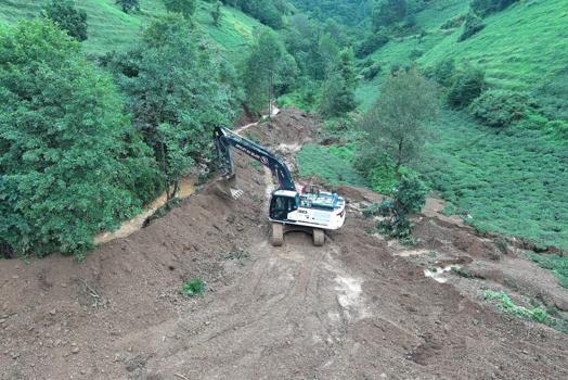 Rize’de sağanak, sel ve taşkınlara yol açtı / Ek fotoğraflar