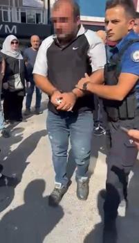 2 kız çocuğunun etek altı görüntülerini çektiği iddia edilen şüpheli, vatandaşlar tarafından yakalandı