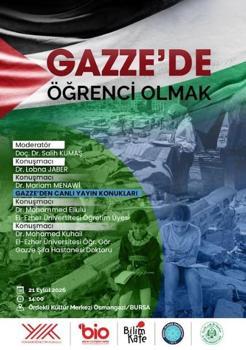 ‘Gazze’de Öğrenci Olmak’, BUÜ’nün düzenlediği panelde ele alınacak