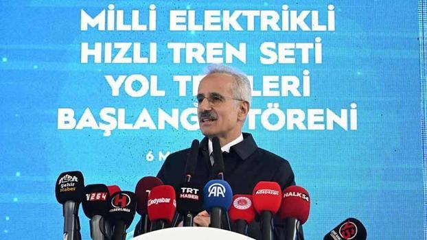 Milli Hızlı Tren'de seri üretim başladı