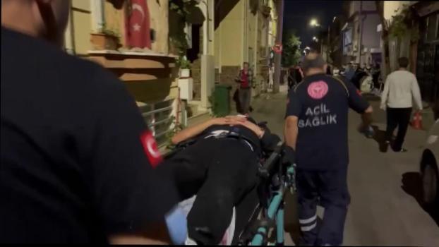 Önce tartıştığı kişiyi ardından kendini vurdu; ambulansa taşınırken tepki gösterdi