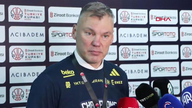 Sarunas Jasikevicius: Yarınki karşılaşma bizim için çok özel olacak