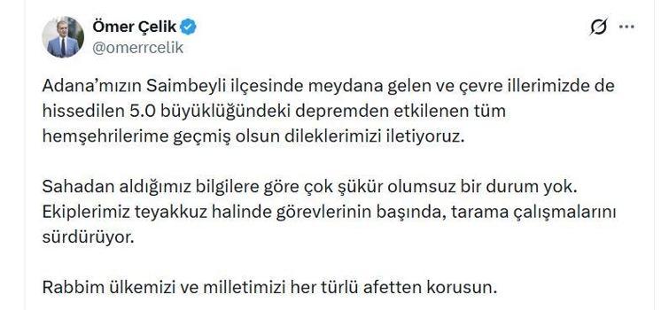 Adana'da 5 büyüklüğünde deprem (4)