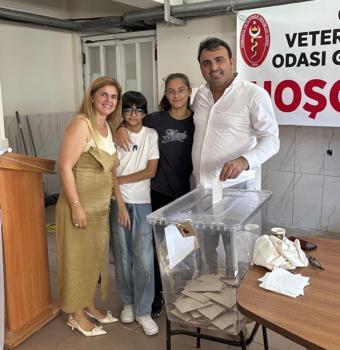 Veteriner Hekimleri Odası’nda Tufan, 8’inci kez başkan seçildi