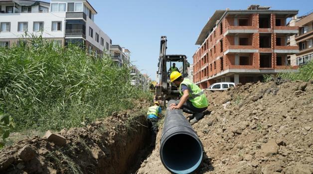 Balıkesir'de kanalizasyon sorununa çözüm