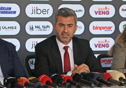 Nahit Eren: Hiç kimsenin Amedspor üzerinden farklı bir gündem yaratmasına müsaade etmeyiz