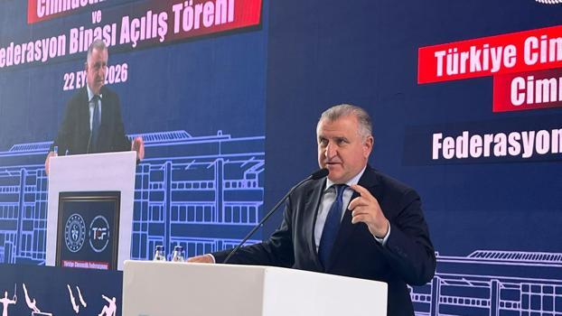 Bakan Bak: Türkiye Cimnastik Federasyonu binası ve cimnastik salonu 2 yılda tamamlandı