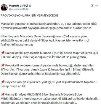 Manisa'da okul yakınında silahla ateş açıldı; 11 yaralı (4)