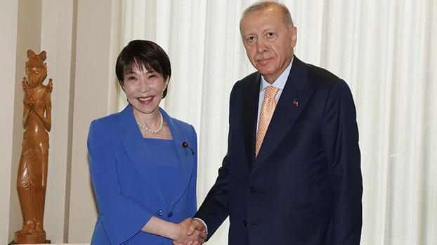Cumhurbaşkanı Erdoğan, Japonya Başbakanı Sanae Takaichi ie görüştü