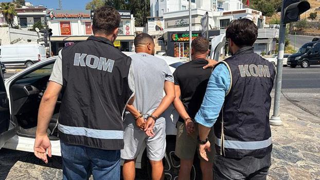 Kırmızı bültenle aranan şüpheli, Bodrum'da yakalandı