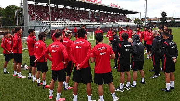 A Milli Futbol Takımı, Fransa maçının hazırlıklarına devam etti