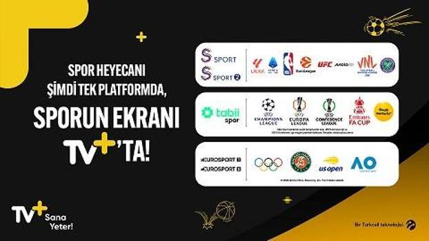 TV+ dünyanın önde gelen spor karşılaşmalarını ekrana getiriyor