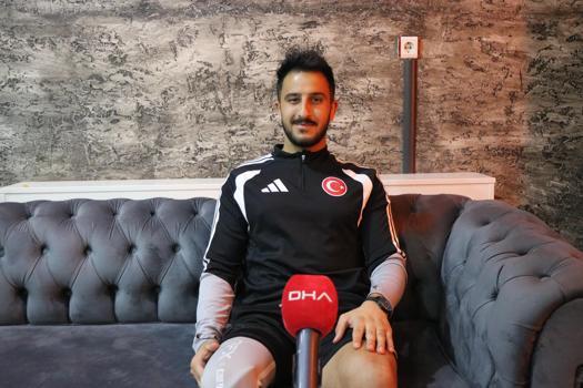 Eyüp Alparslan: Milli takımda başarılı olup, Dünya Kupası’nı kazanmak istiyorum