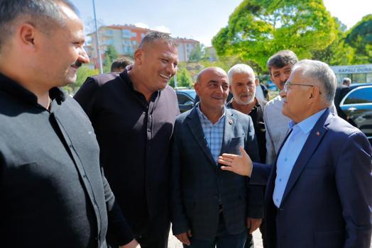 Başkan Büyükkılıç, İncesu ve Yeşilhisar’da muhtarlarla toplantı yaptı