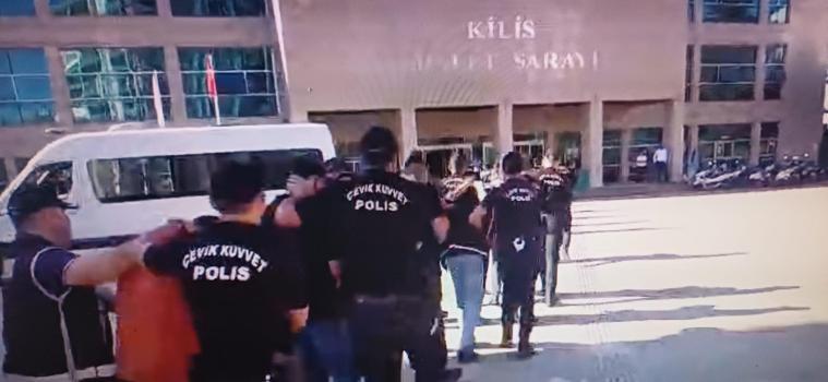 Kilis’te suç örgütü operasyonuna 11 tutuklama