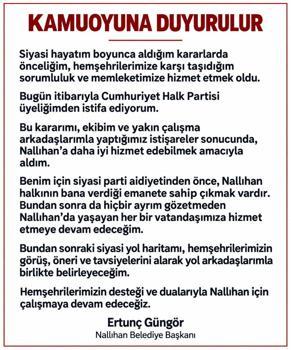 Ankara'da 8 ilçe belediye başkanı CHP'den istifa etti (3)