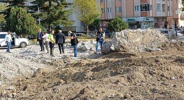 Çorum’da okul binasının yıkımı sırasında kafatası ve kemik parçaları bulundu
