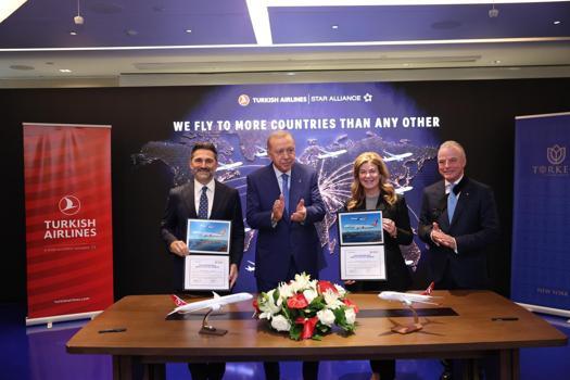 THY ile Boeing arasında 150 adet uçak siparişi anlaşması imzalandı